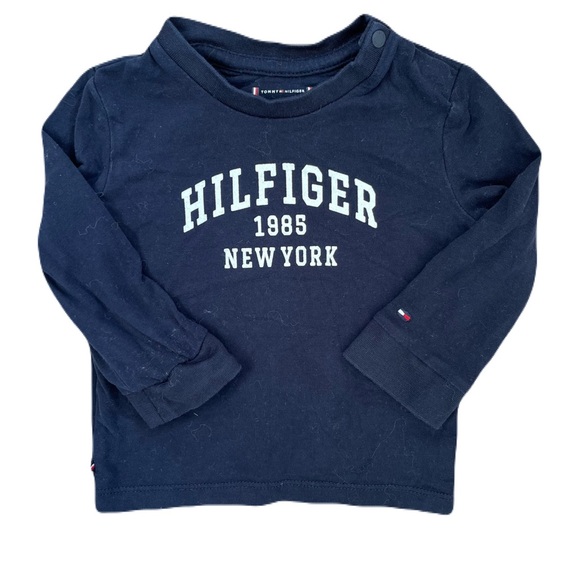 Tommy Hilfiger Other - Tommy Hilfiger Kids Dark Blue Long Sleeve Tee